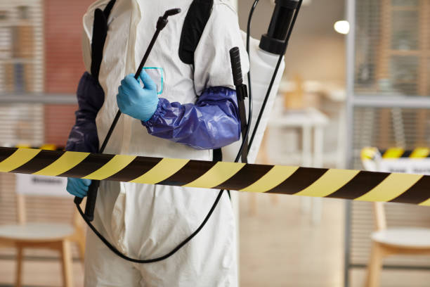 Professional Hoarding Cleanup technician working in Rock Island, IL